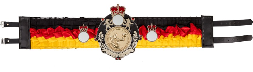 QUEENSBURY FEMALE BOXING SILK CHAMPIONSHIP BELT - QUEEN/B/FEMBOXG/SILK - AVAILABLE IN 6 COLOURS